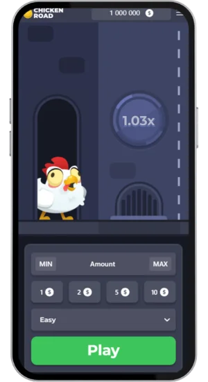 Chicken Road мобильное приложение — скриншот игры