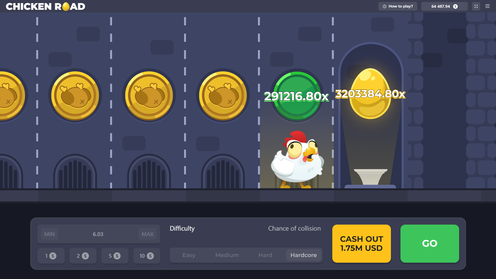 Chicken Road — высокий множитель и золотое яйцо